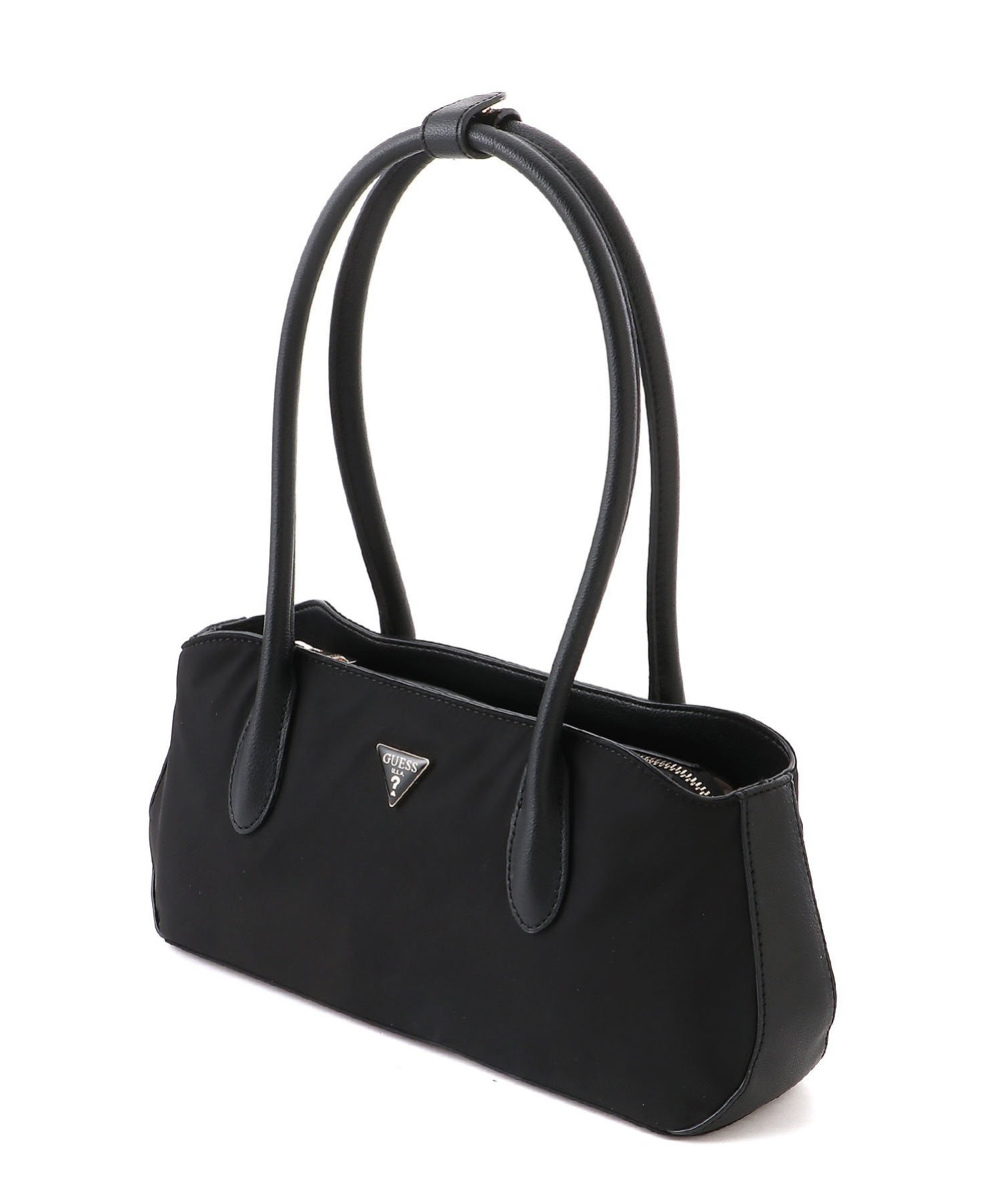 GUESS サッチェル(W)MAUVE Shoulder Satchel ゲス バッグ ショルダーバッグ ブラック