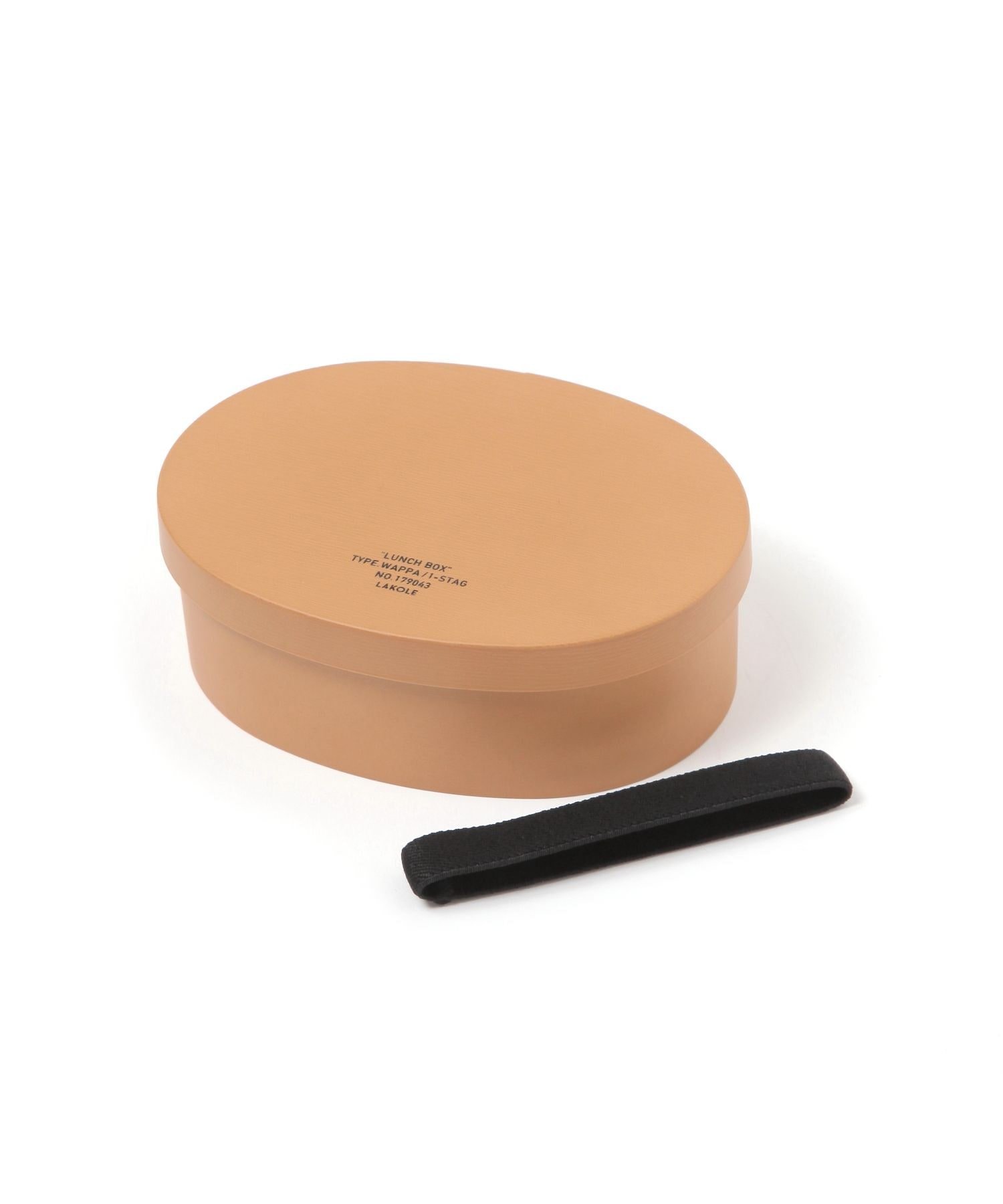 LAKOLE わっぱ風小判型ランチボックス ラコレ 食器・調理器具・キッチン用品 弁当箱・ランチボックス ブラウン ベージュのサムネイル