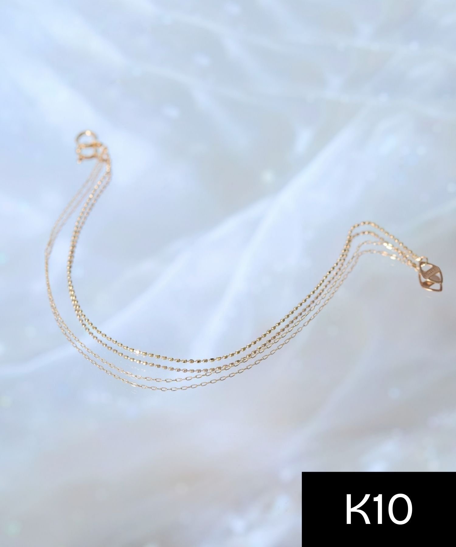 JUPITER 【K10] 2連ボールチェーンブレスレット ジュエルアディクト アクセサリー・腕時計 ブレスレット・バングル ゴールド【送料無料】