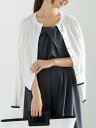 【SALE/50%OFF】Te chichi ハイツイストコットンクルーカーディガン テチチ トップス カーディガン ホワイト シルバー レッド ネイビー ブラ...