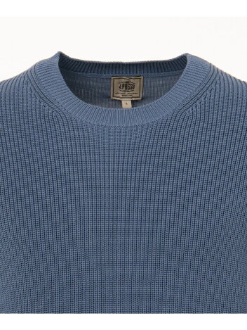 J. Press Houston Gass Crewneck Sweater KROVKM0200: Blue J. Press Houston Gass Crewneck Sweater KROVKM0200: Blue