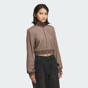 adidas 【公式】アディダス adidas クロップ トラックトップ(ジャージ) アディダス スポーツ・アウトドア用品 トレーニング・フィットネス用品 ベー...