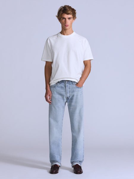 Levi's BLUETAB(TM) 1980's 501(R) ORIGINAL ジーンズ ライトインディゴ MADE IN JAPAN リーバイス パンツ ジーンズ・デニムパンツ ネイビー【送料無料】