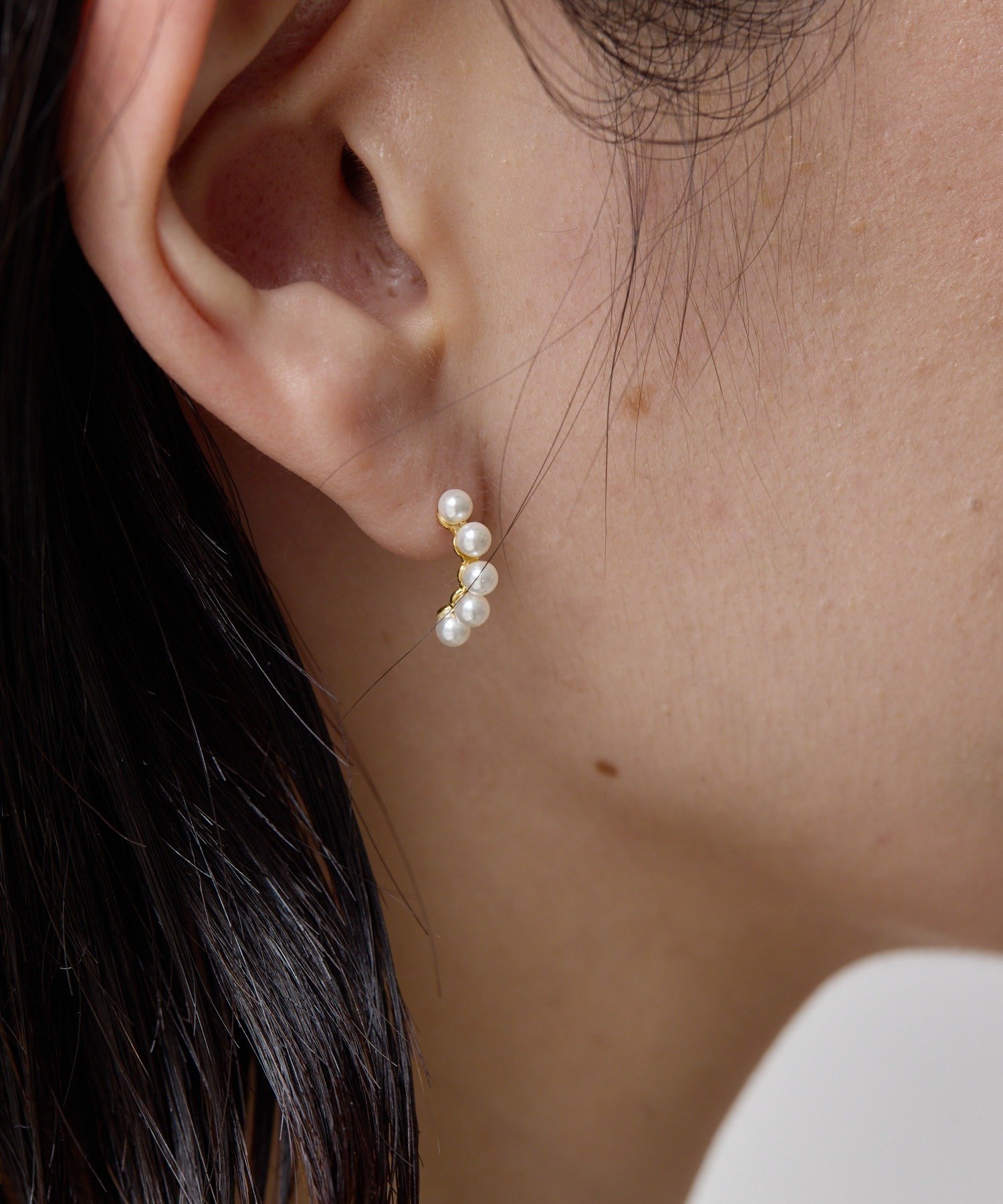 【SALE／30%OFF】ear PAPILLONNER 《スターリングシルバー使用》アールパールピアス イア パピヨネ アクセサリー・腕時計 ピアス ゴールド【送料無料】