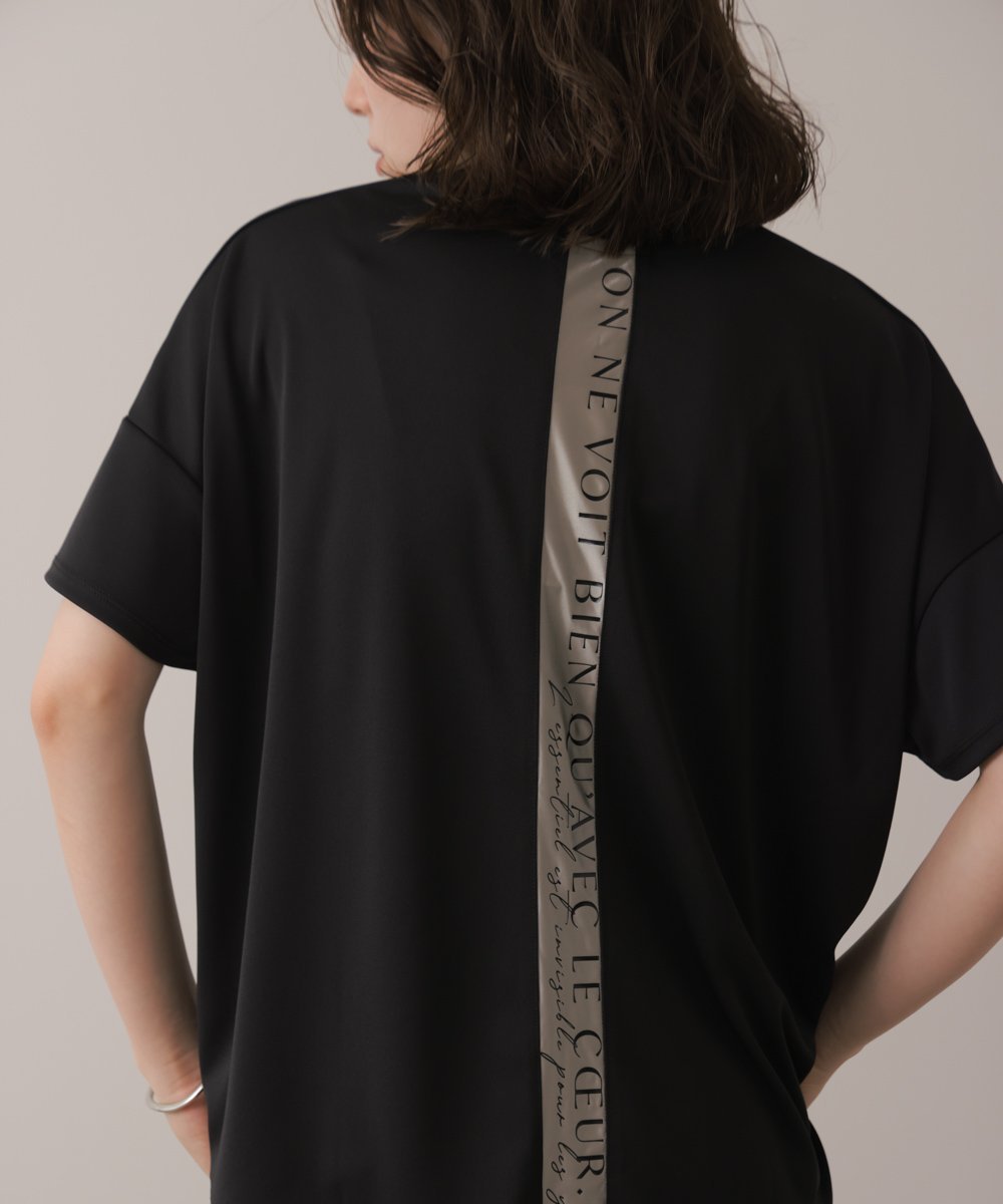 32GスムースバックロゴPTプルオーバー バブ / ブージュルード トップス カットソー・Tシャツ ブラック ホワイト ブラウン