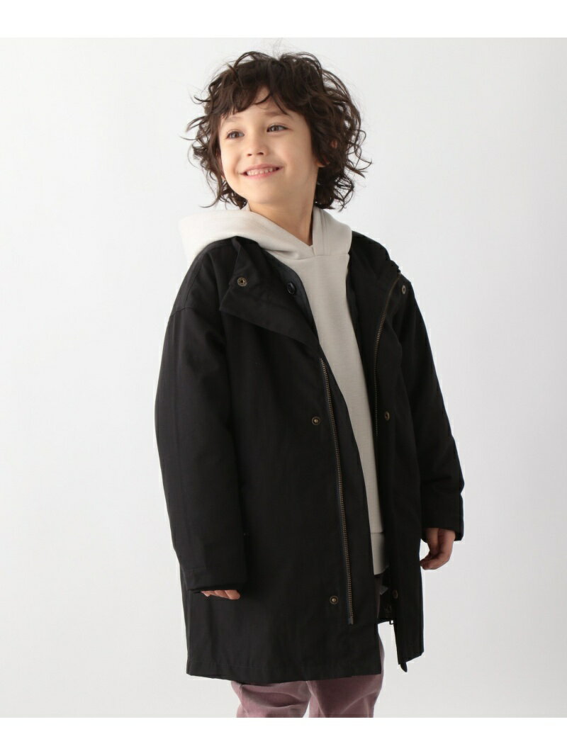 【SALE／60%OFF】GLOBAL WORK (K)3wayハッスイモッズコート グローバルワーク ジャケット・アウター その他のジャケット・アウター ブラック カーキのサムネイル