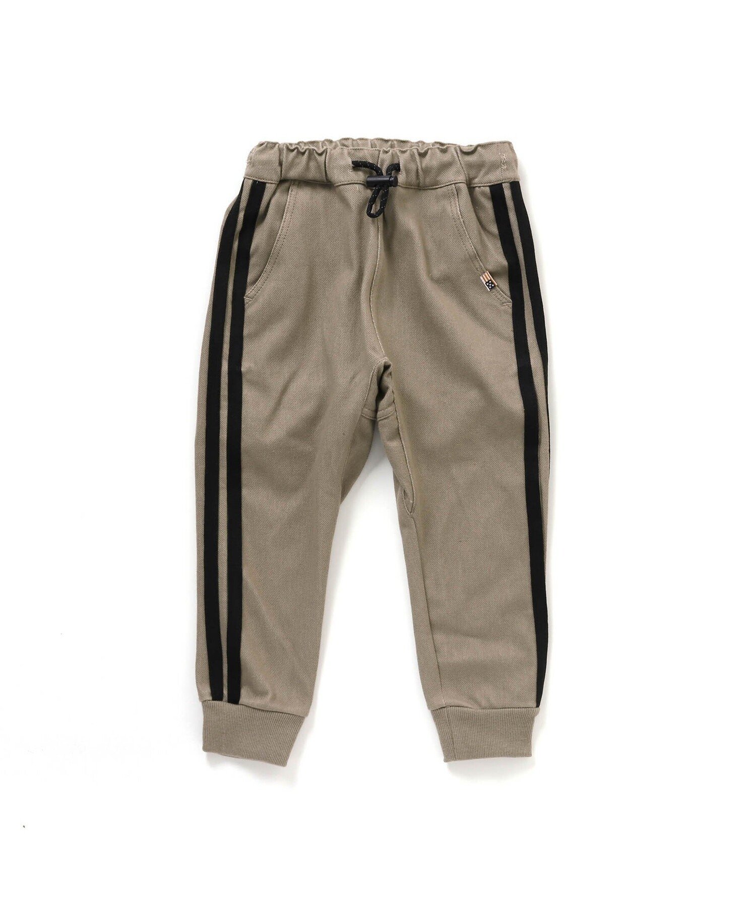 【SALE／40%OFF】BREEZE ウエストコードラインパンツ 10分丈 エフオーオンラインストア パンツ その他のパンツ ベージュ カーキグリーン グレー ブルー ブラックのサムネイル