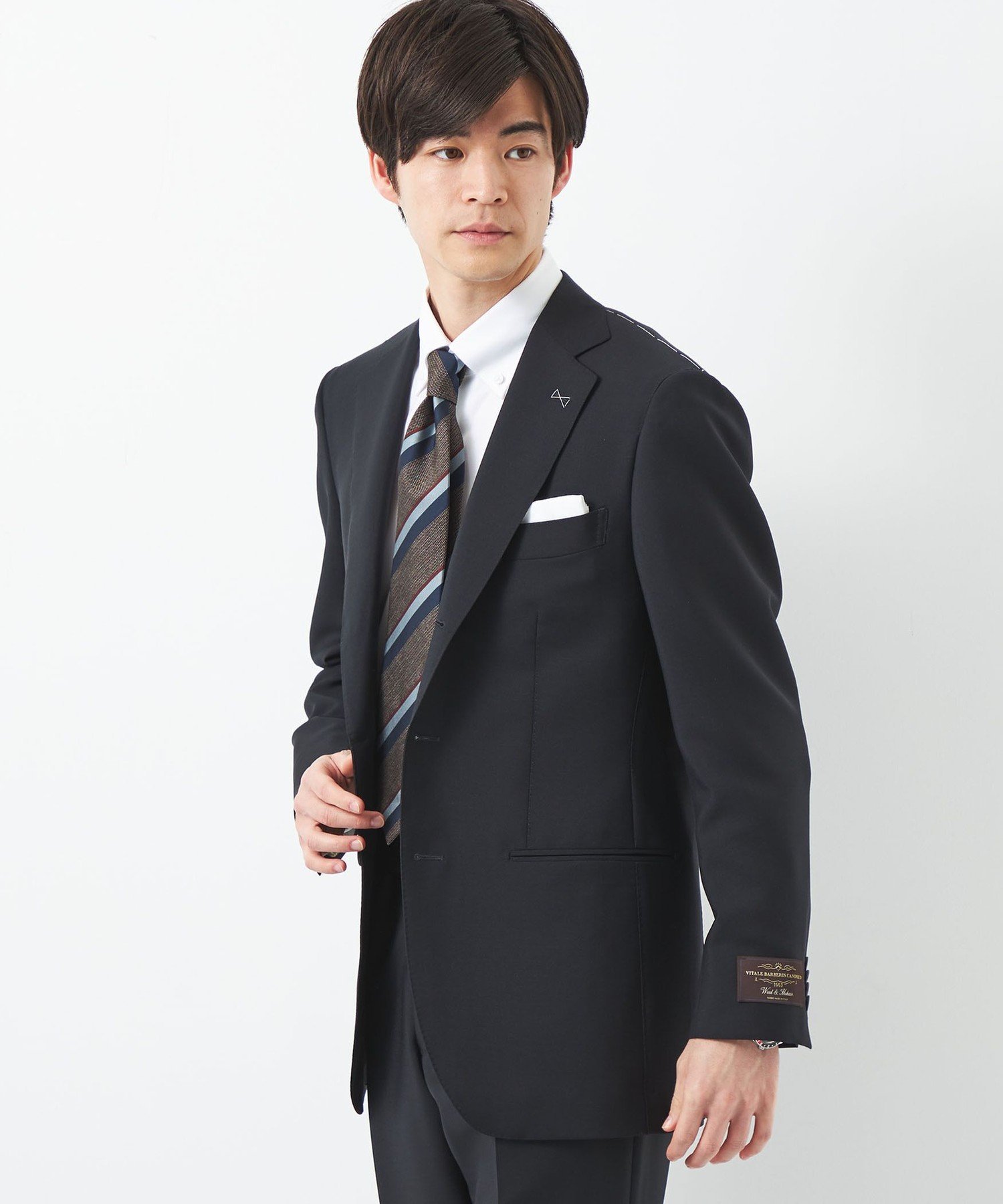 【SALE/80%OFF】UNITED ARROWS green label relaxing <CANONICO>W/モヘヤ 無地 3B/D スーツジャケット ユナイテッドアローズ アウトレット スーツ・フォーマル スーツジャケット ネイビー【送料無料】