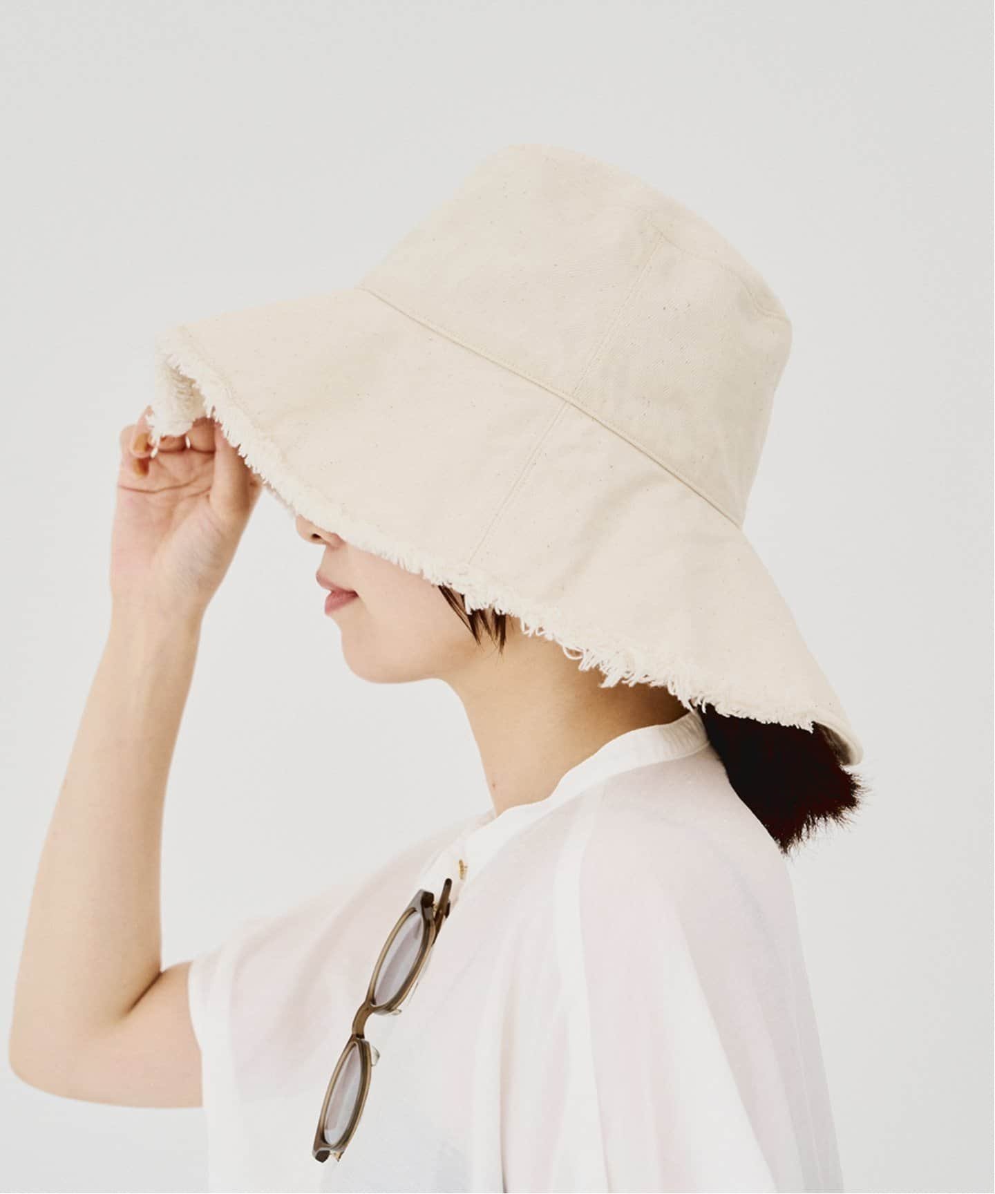 楽天Rakuten FashionIENA KIJIMA TAKAYUKI/キジマ タカユキ ORGANIC DENIM BUCKET HAT ハット イエナ 帽子 ハット ホワイト ブラック カーキ【送料無料】