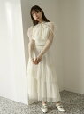 FURFUR 【WEB・一部店舗限定カラー】セパレートラメチュールドレス ファーファー トップス その他のトップス ピンク ブラック ホワイト ブルー【送料無料...