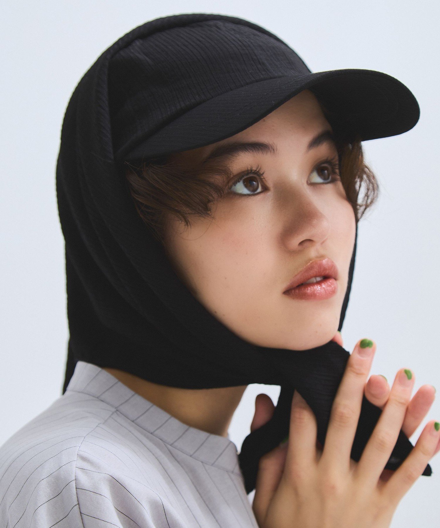 【SALE／50%OFF】VICKY 【CONTROL FREAK】シアーターバン付きキャップ ビッキー 帽子 その他の帽子 ブラック ベージュ