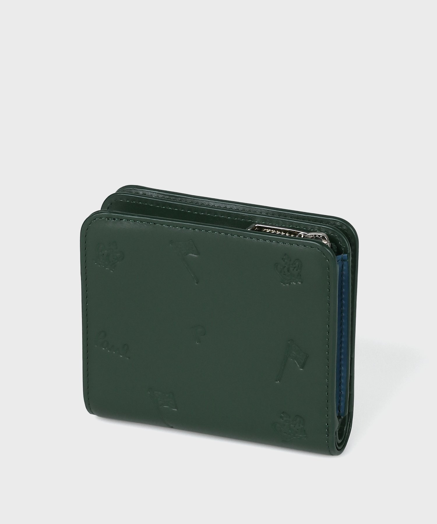【SALE／40%OFF】Paul Smith 【公式】PS Paul Smith ドローイング 2つ折り財布 ポール・スミス　アウトレット 財布・ポーチ・ケース 財布 グリーン【送料無料】