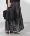 NANO universe パンチングショルダートートバッグ ナノユニバース バッグ その他のバッグ グレー ブラック【送料無料】