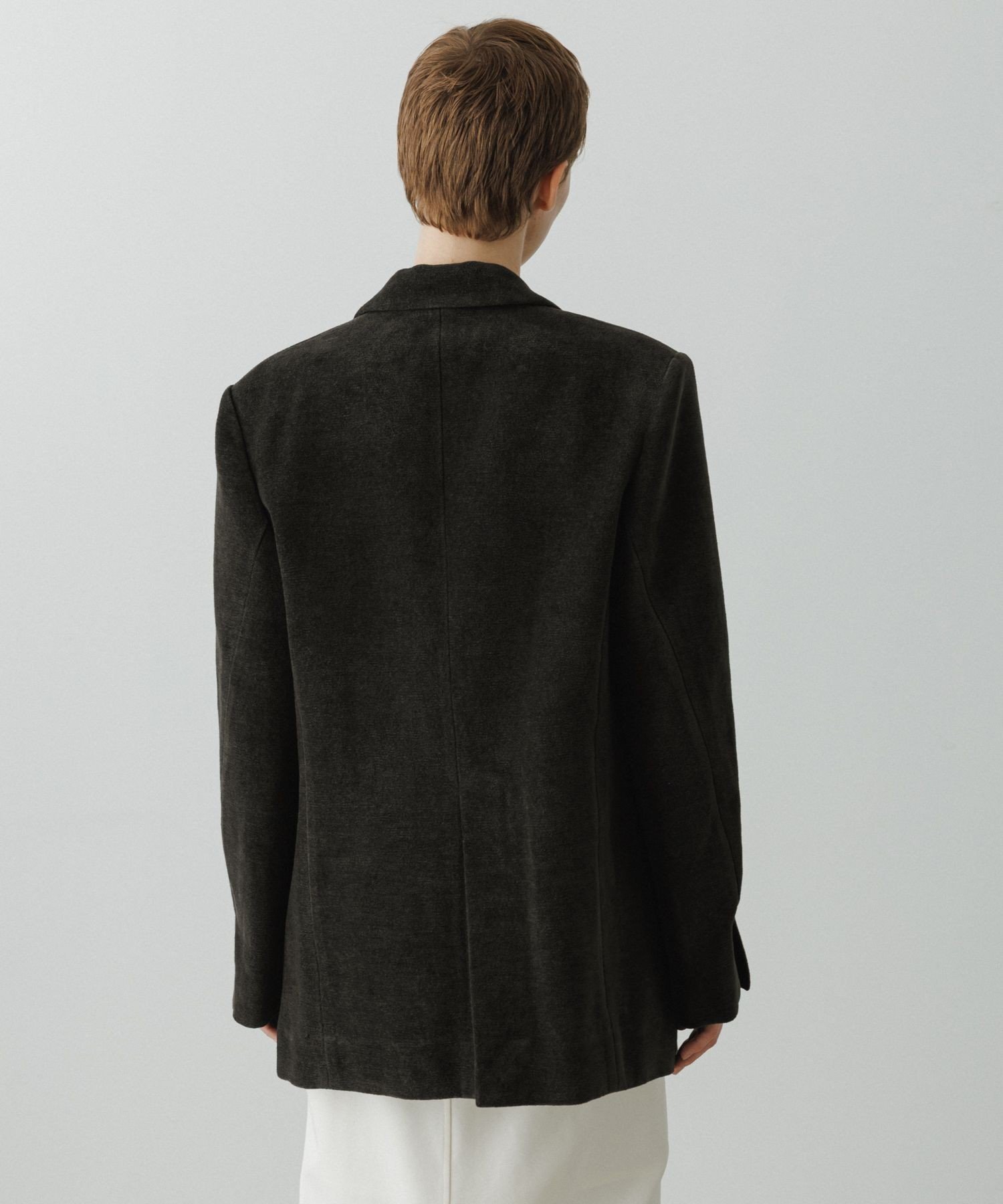 【SALE／50%OFF】ADAM ET ROPE' FEMME 【EMOELLE】コットンキュプラシングルジャケット アダムエロペ ジャケット・アウター テーラードジャケット・ブレザー【送料無料】