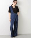 Gready Brilliant ワンショルアシメデニムパンツ グレディブリリアン パンツ ジーンズ・デニムパンツ ネイビー【送料無料】