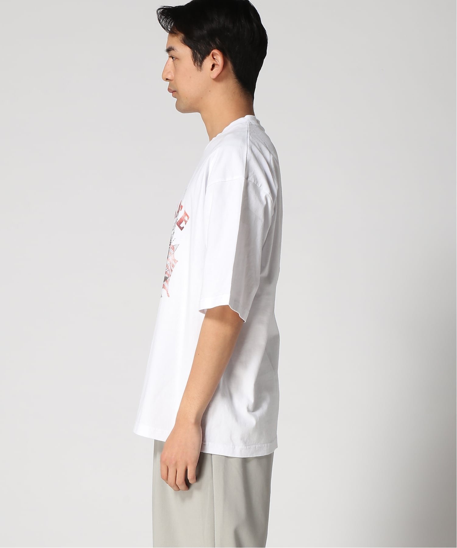 【SALE／9%OFF】ILL'S (M)ILL'S/IL25032-TT コンファーム トップス カットソー・Tシャツ グレー ホワイト【送料無料】