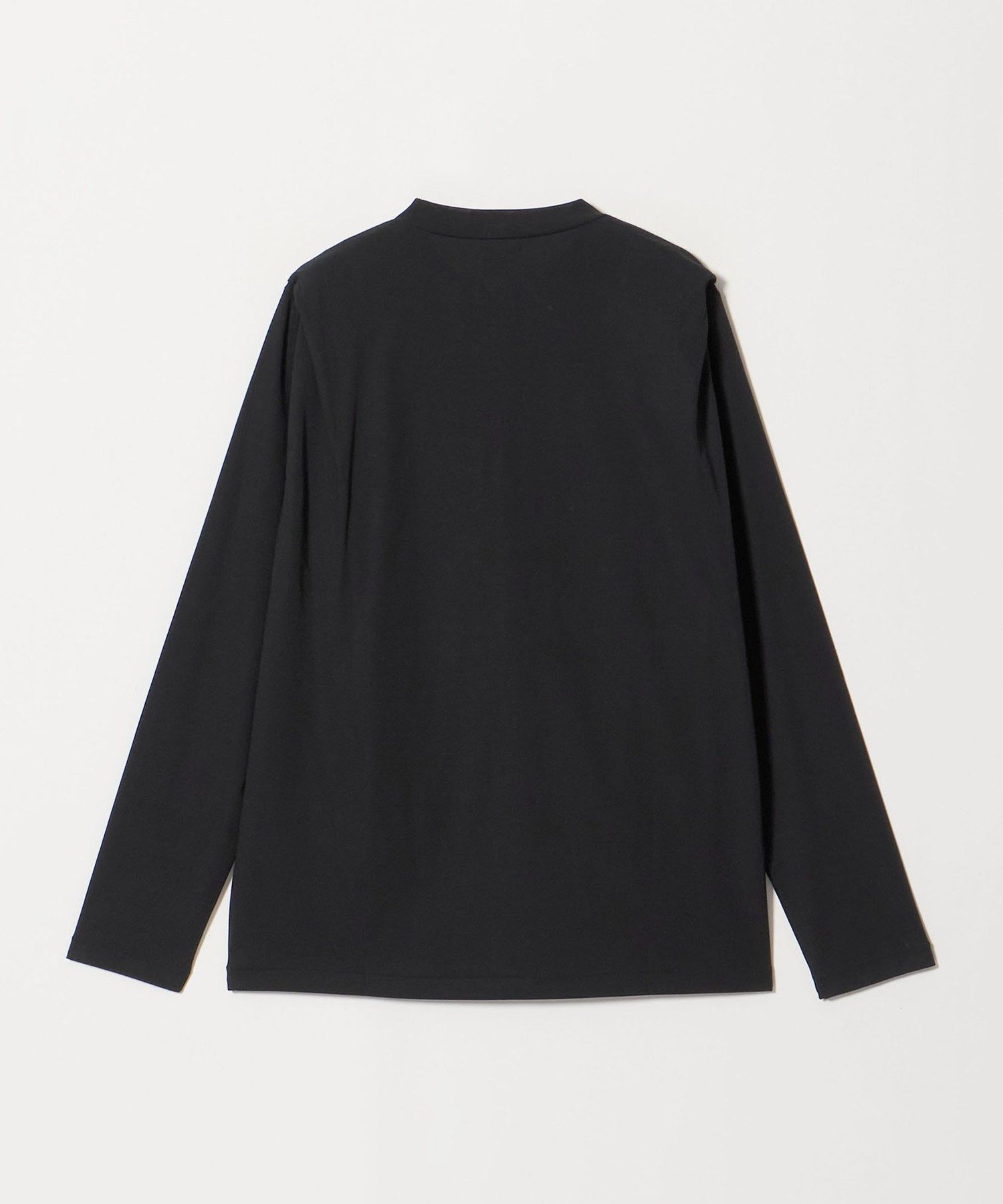 ＜GOOD PEOPLE GOOD STITCHING GOOD PRODUCT＞タック ショルダー ロングスリーブ Tシャツ ユナイテッドアローズ トップス カットソー・Tシャツ ブラック ホワイト