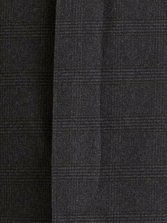 Polyester Tweed Split Raglan Coat 3225-199-2948: Mid Grey