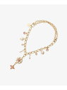 & chouette パールエレガンスレーンチャーム アンドシュエット ファッション雑貨 チャーム・キーチェーン ピンク