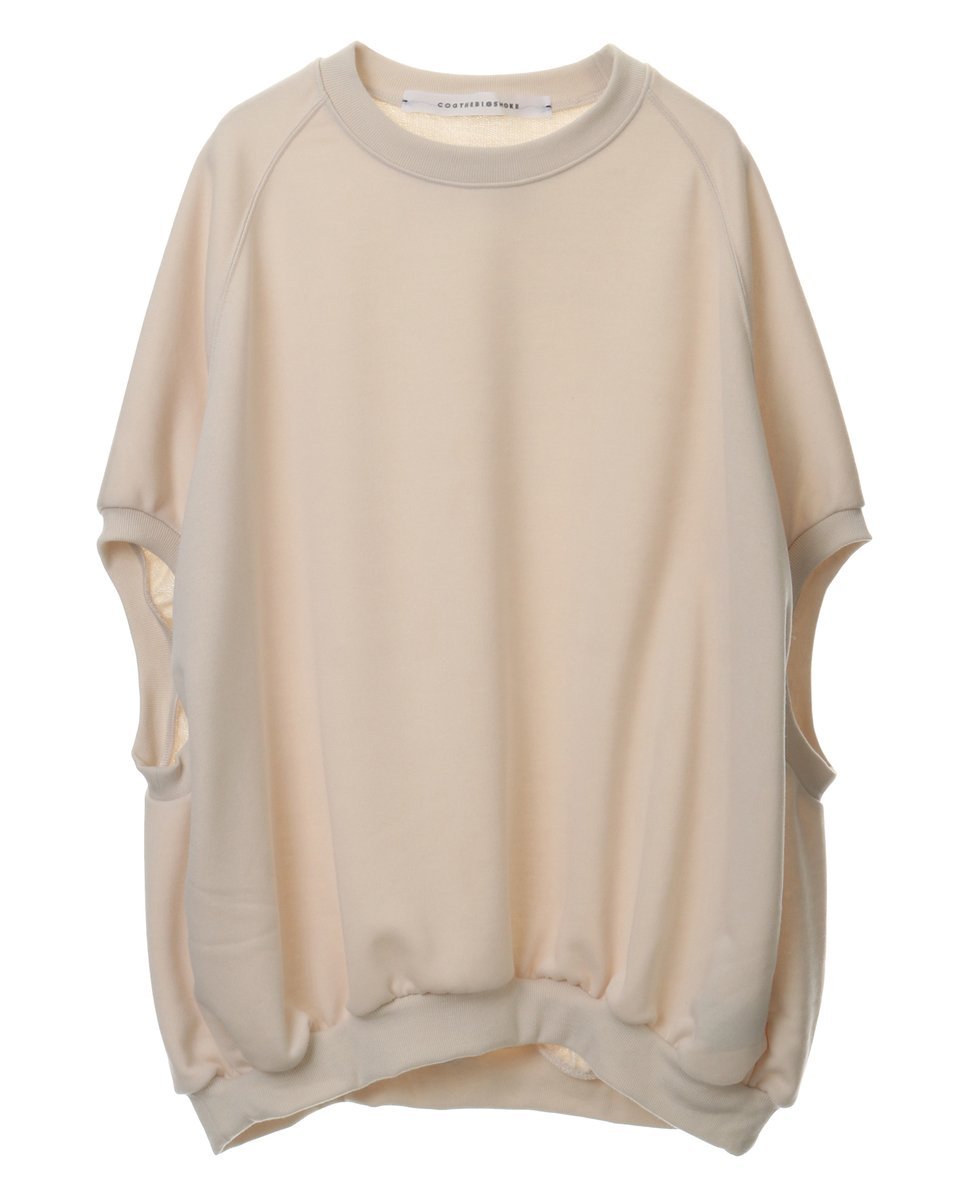 【SALE／70%OFF】Liesse 【COGTHEBIGSMOKE】半袖スウェット リエス トップス カットソー・Tシャツ ベージュ ピンク ブラック【送料無料】