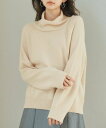 【SALE/45%OFF】SAISON DE PAPILLON タートルネックニットプルオーバー セゾン・ド・パピヨン トップス ニット ホワイト ベージュ ブラック グレー(4)