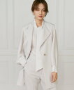 【SALE/20%OFF】INED 《大きいサイズ》【マルチWAYセットアップ】ジレ イネド トップス ベスト・ジレ グレー ネイビー【送料無料】(4)