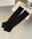 aimoha - select - 【MOSOX】リブ薄手シアーレッグウォーマー アイモハ 靴下・レッグウェア レッグウォーマー ブラック ホワイト
