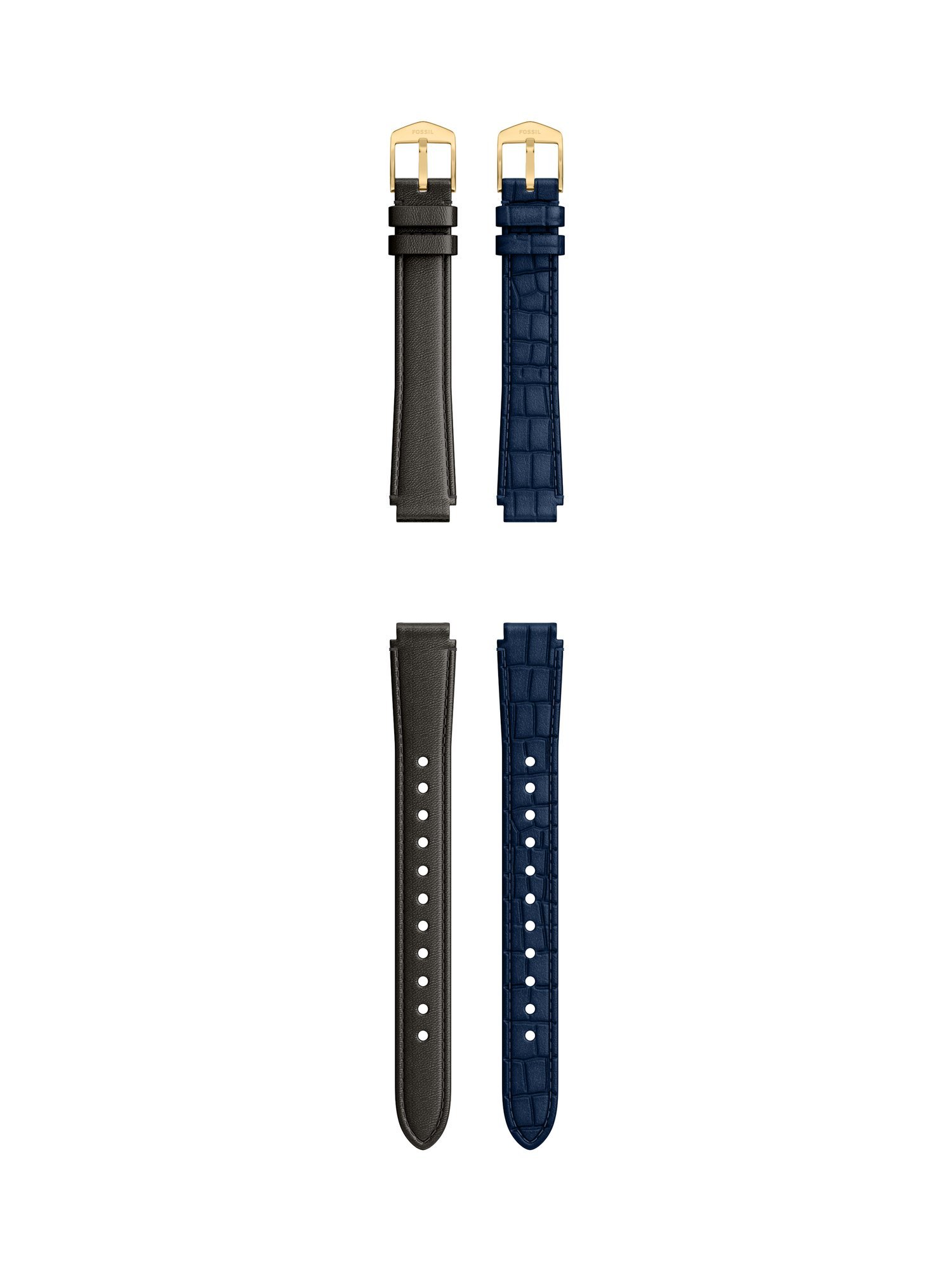 FOSSIL フォッシル 腕時計ベルト レディース レザー S141241SET フォッシル アクセサリー・腕時計 その他のアクセサリー・腕時計 ブラック【送料無料】