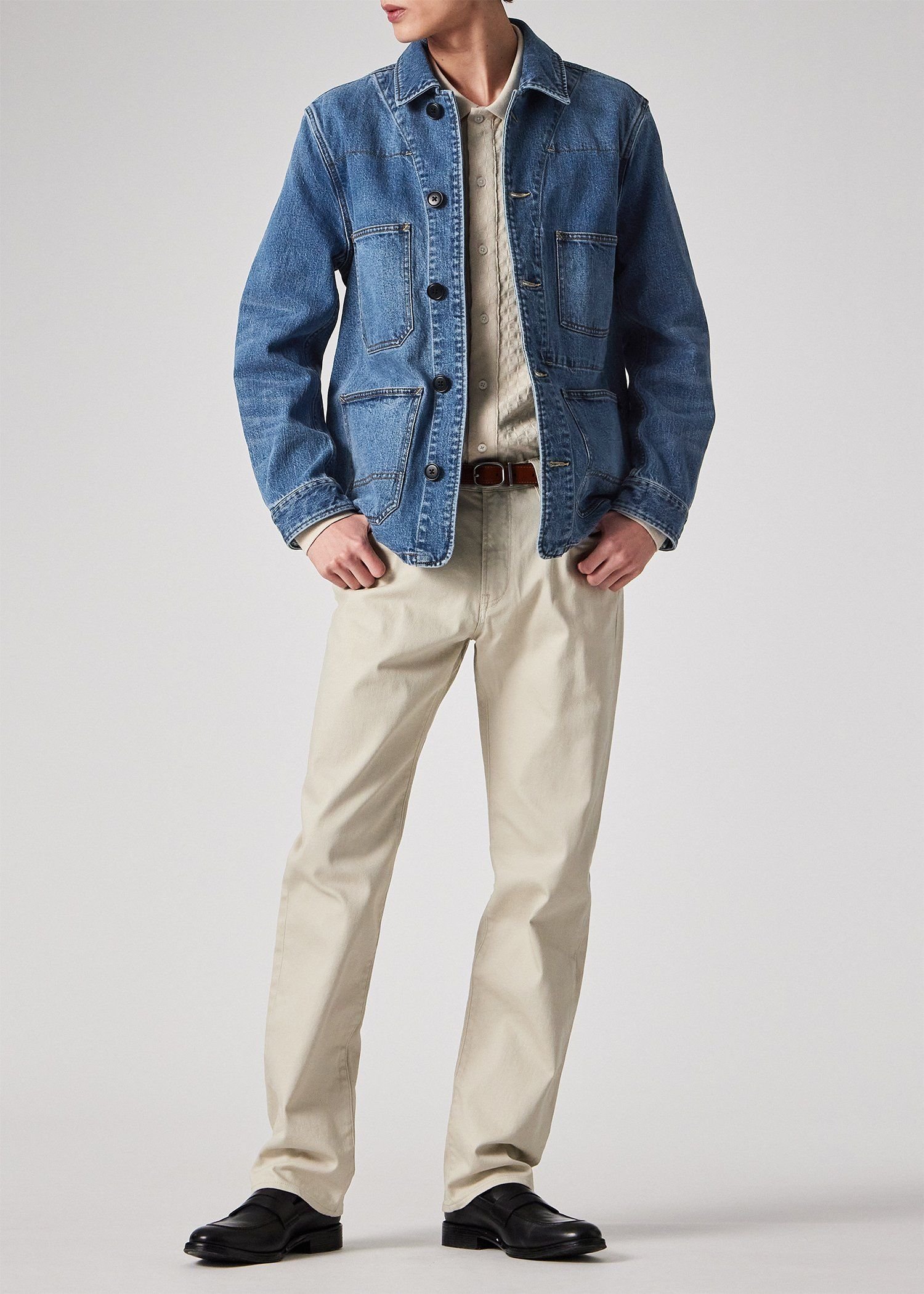PS Paul Smith デニム アシンメトリーポケット カバーオール ポール・スミス ジャ...