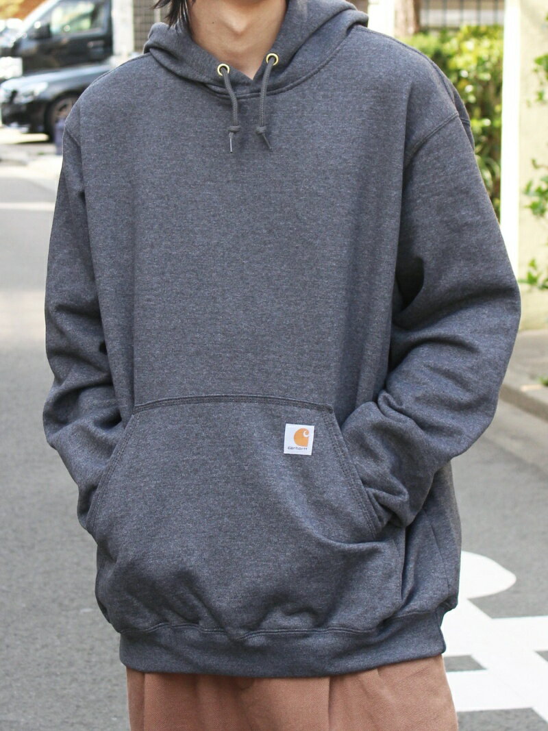 【SALE／10%OFF】Carhartt Carhartt/(U)ミッドウェイトプルオーバー フーディ イールド トップス パーカー・フーディー グレー ネイビー ブラック イエロー【送料無料】 1