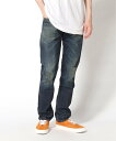 ヌーディージーンズ Nudie Jeans Nudie Jeans/Grim Tim595 ストレートジーンズ ヒーローインターナショナル マーケット プレイス パンツ ジーンズ・デニムパンツ ネイビー【送料無料】