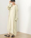【SALE/80%OFF】BEAMS HEART BEAMS HEART / パイピング マキシワンピース ビームス アウトレット ワンピース・ドレス その他のワンピース・ドレス ピンク グリーン