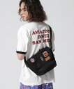 AVIREX TOP GUN MINI FLAP SHOULDER BAG/トップガン ミニ フラップ ショルダーバッグ /AVIREX /アヴィレックス アヴィレックス バッグ その他のバッグ グリーン ブラック【送料無料】
