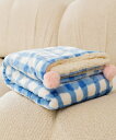 【SALE/30%OFF】aimoha home aimoha home/モコモコ リバーシブルポンポン付きペット毛布 アイモハ ペット用品 その他のペット用品...