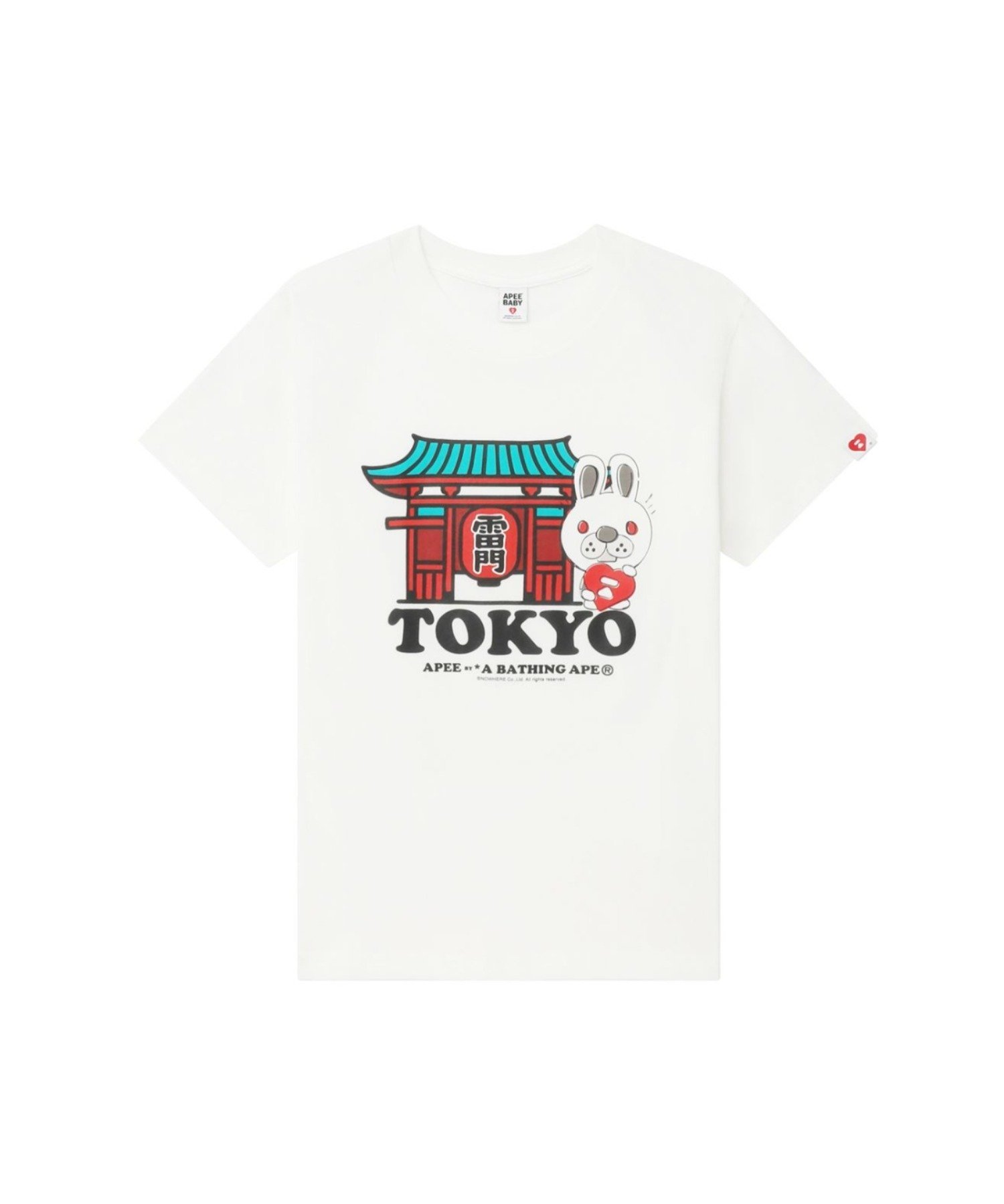 A BATHING APE TOKYO EDITION TEE #3 ア ベイシング エイプ トップス カットソー・Tシャツ ホワイト【送料無料】