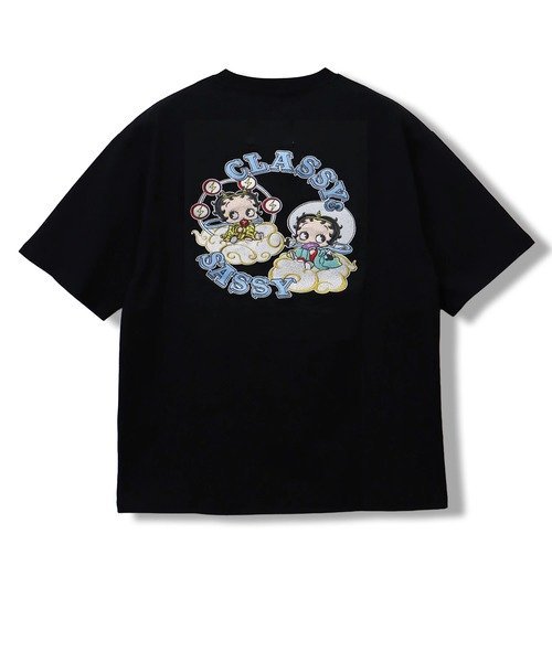 BETTY/ベティ 風神雷神TEE(MENS/WOMENS) サンコーバザール トップス カットソー・Tシャツ ホワイト ブラック