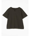 Aquascutum WOMEN スキッパー5分袖カットソー アクアスキュータム トップス カットソー・Tシャツ ベージュ ブラウン ブルー【送料無料】