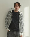 【SALE/30%OFF】RATTLE TRAP ジャガードパーカ メンズ ビギ トップス ニット ホワイト ブラック【送料無料】