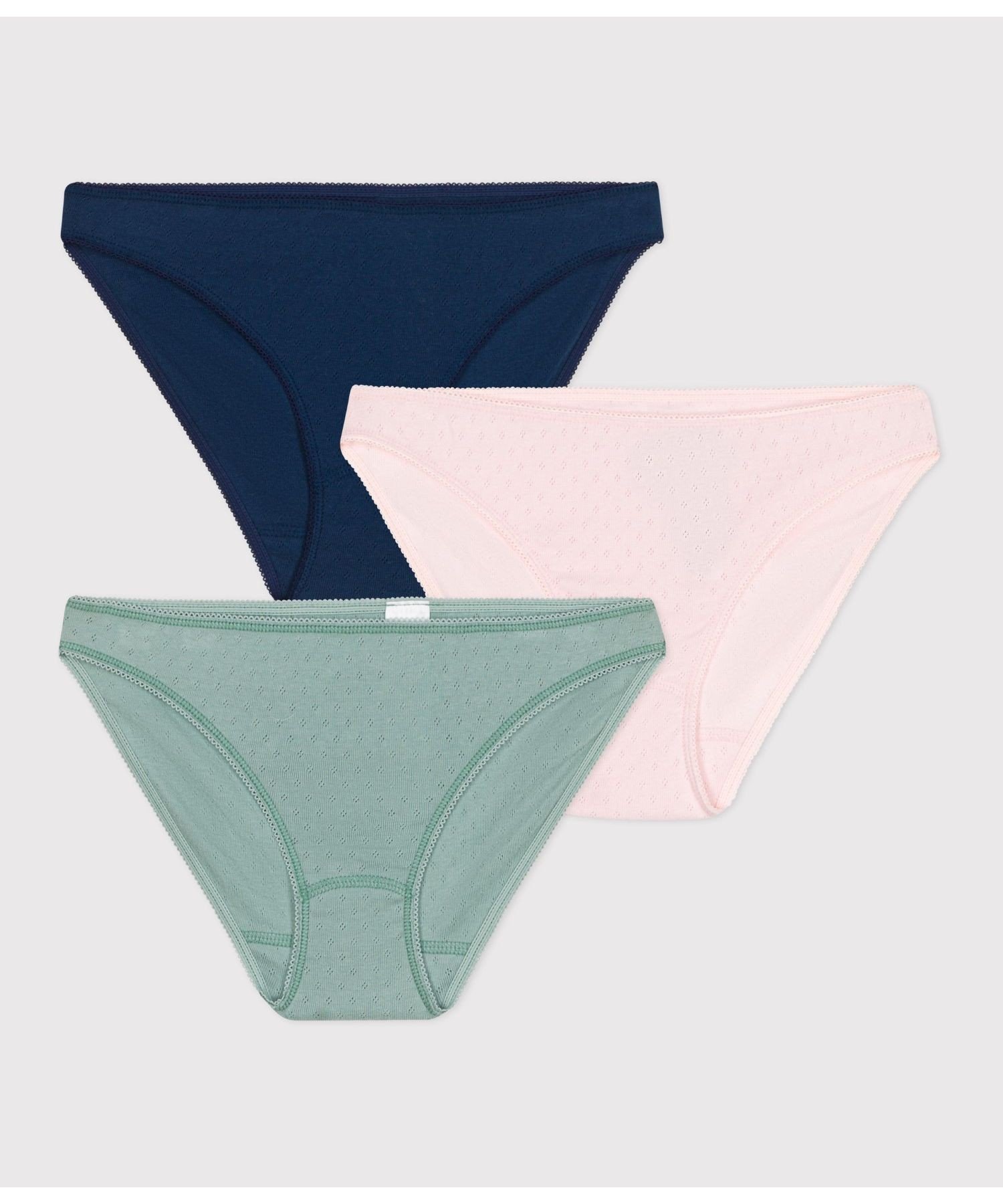 【SALE/10%OFF】PETIT BATEAU ショーツ3枚組 プチバトー インナー・ルームウェア ショーツ【送料無料】