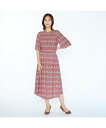 SCAPA Liberty Printアイアンワンピース スキャパ ワンピース・ドレス ドレス ネイビー レッド【送料無料】
