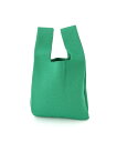 【SALE/20%OFF】FReePLACe FReePLACe/(W)カラーニットトートバッグ ミニョントレフル ルームヨンマルサンセレクティッド バッグ トートバッグ ピンク ホワイト レッド グリーン パープル ブラック ブルー(4)