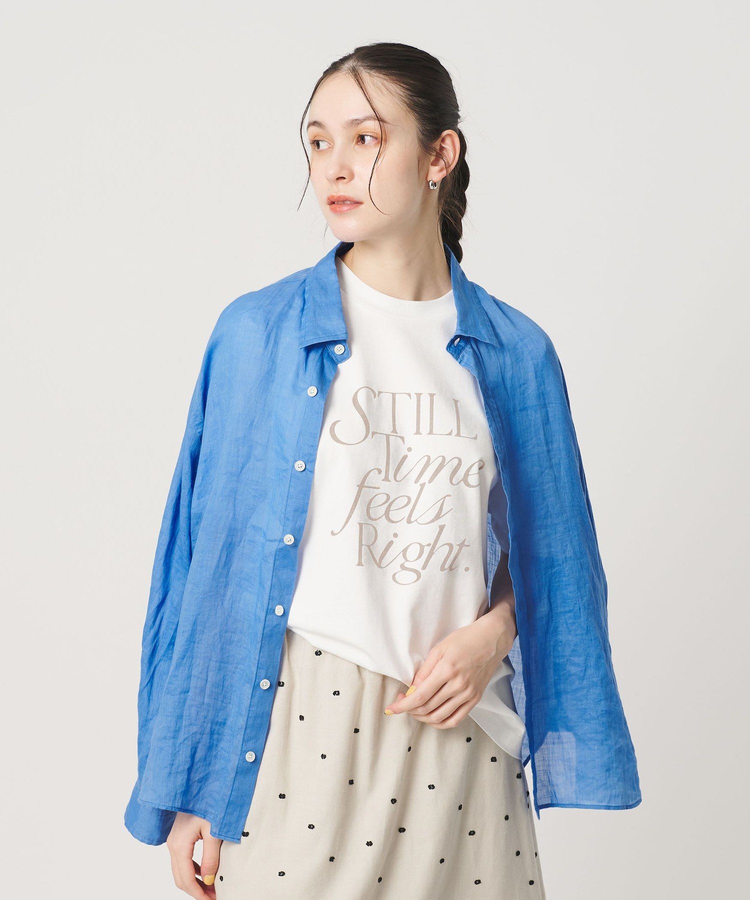 【WEB限定】ロゴプリント Tシャツ ビューティー＆ユース ユナイテッドアローズ トップス カットソー・Tシャツ