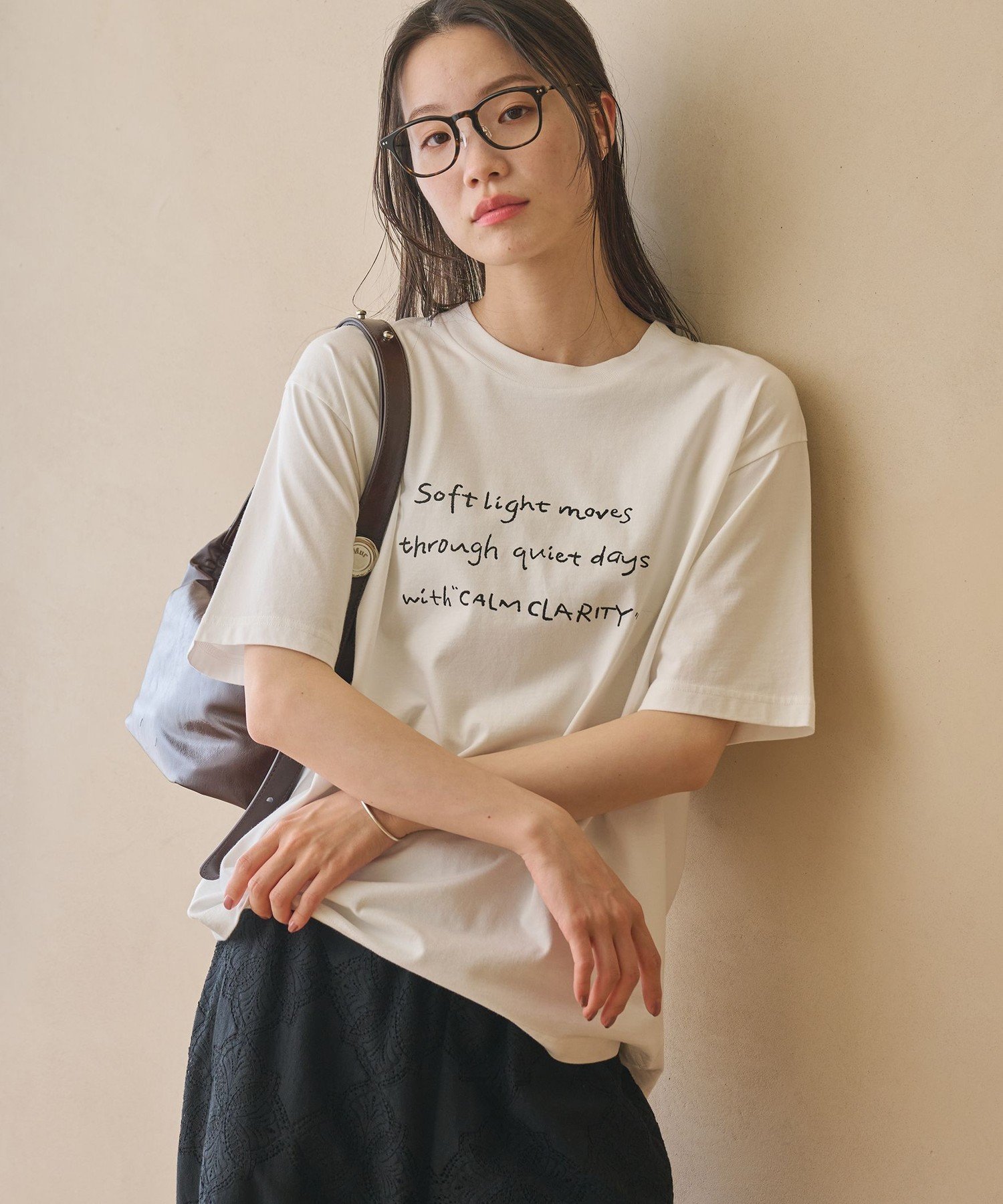 【WEB限定】ロゴプリント Tシャツ ビューティー＆ユース ユナイテッドアローズ トップス カットソー・Tシャツ