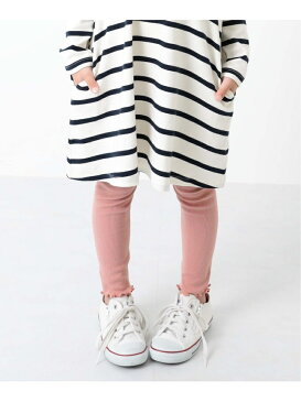 【SALE/30%OFF】devirock メロウリブレギンス タイツ スパッツデビロック 子供服 キッズ デビロック ファッショングッズ タイツ/レギンス パープル ホワイト ピンク ブラック ブラウン グレー