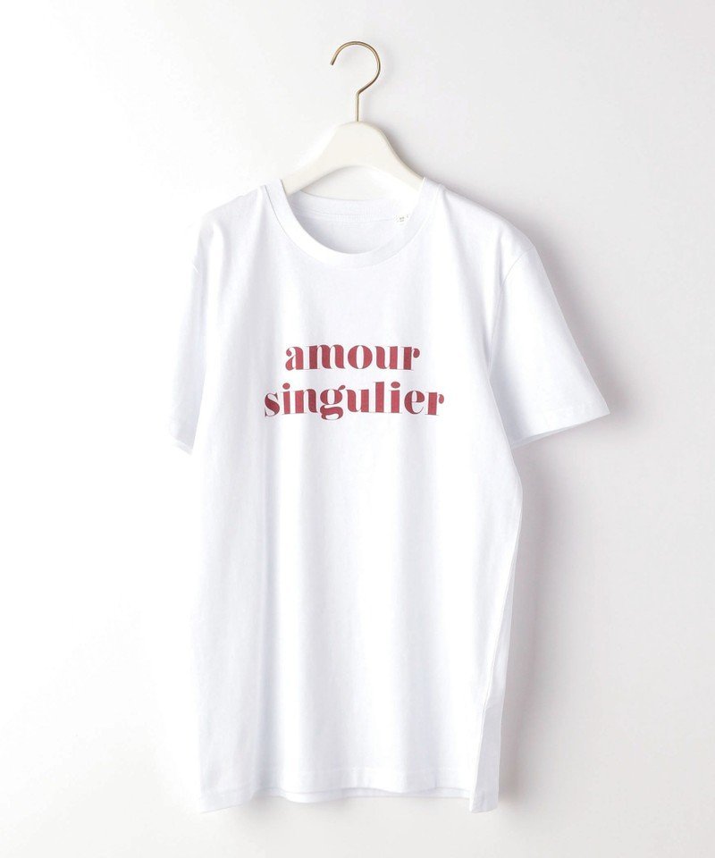 ＜amoursingulier（アムールサンギュリエ）＞amoursingulierTシャツ＜SelectbyEMMELREFINES＞