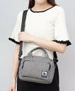 CHOOP ショルダーバッグ ボストンバッグ レディース 撥水 小さめ ミニバッグ 2way エー.エム.エス. バッグ ショルダーバッグ グレー ブラック