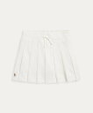 POLO RALPH LAUREN (ガールズ 2才~6才)プリーテッド コットン ジャージー スコート ラルフローレン スカート その他のスカート ベージュ【...