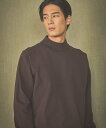 GLOBAL WORK モックネックニットプルオーバー/Salon de GW/571728 グローバルワーク トップス ニット ブラウン ブラック グレー【送料無料】