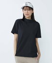 PEARLY GATES ビュークール半袖ハイネックカットソー パーリーゲイツ トップス その他のトップス ブラック ホワイト ピンク【送料無料】