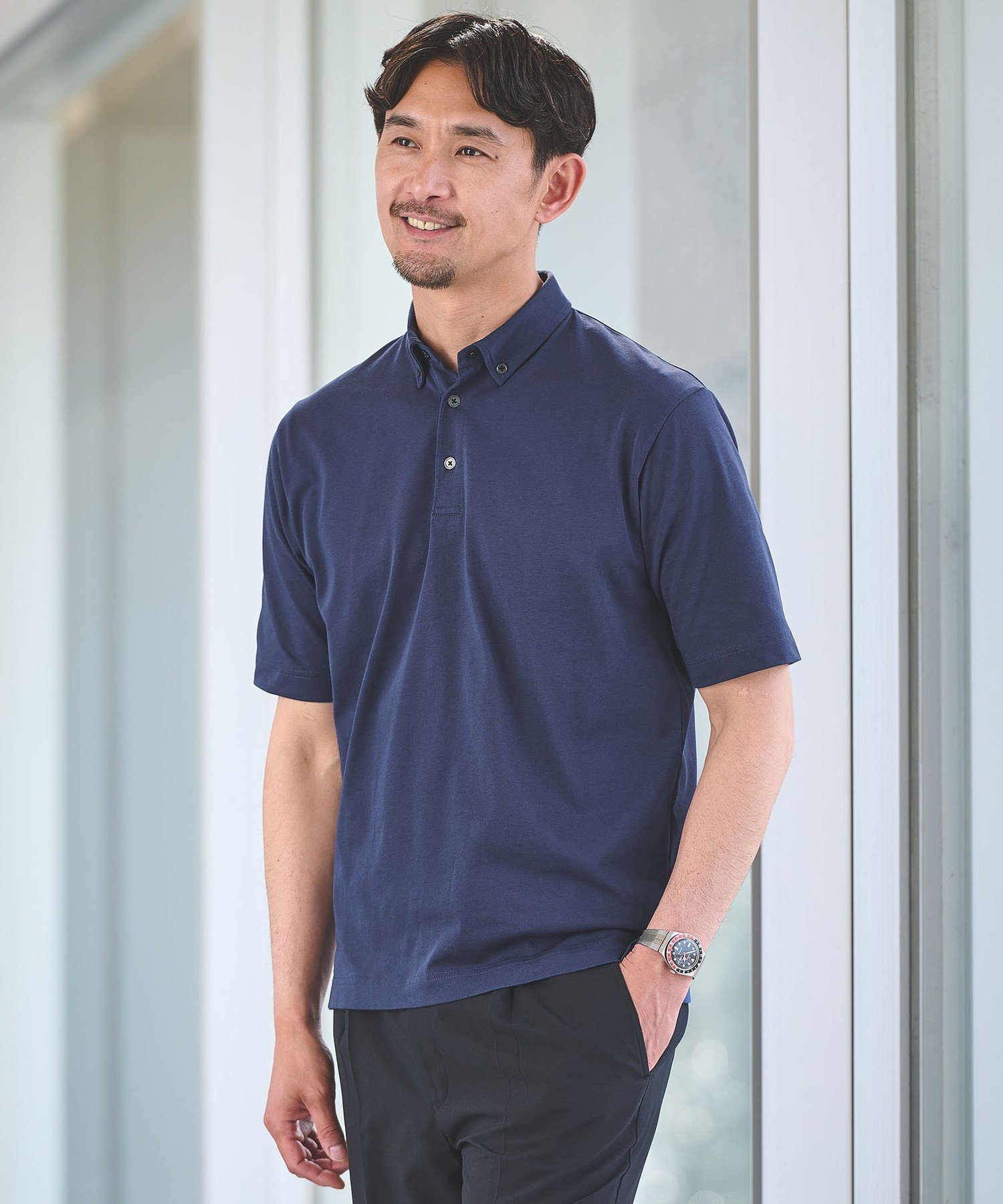 楽天市場】united arrows（カラーネイビー）（ポロシャツ｜トップス